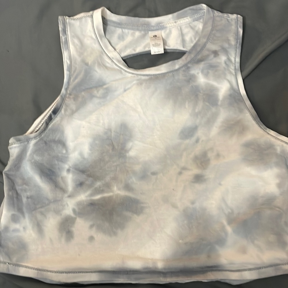 Tie-dye tank top